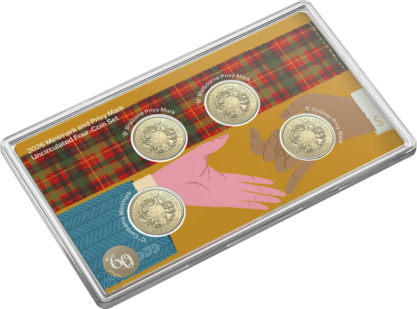 2026 $1 60th Anniversary of Decimal Currency Uncirculated 4 Coin Set