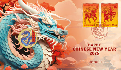 2026 $1 Happy Chinese New Year PNC