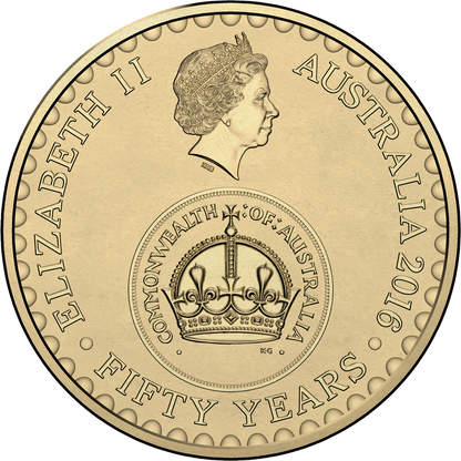2016 $2 Decimal Change Over Anniversary Al-Bronze Uncirculated Coin
