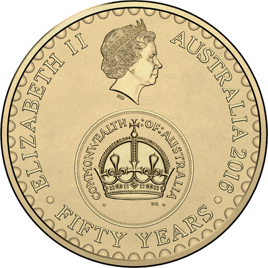 2016 $2 Decimal Change Over Anniversary Al-Bronze Uncirculated Coin