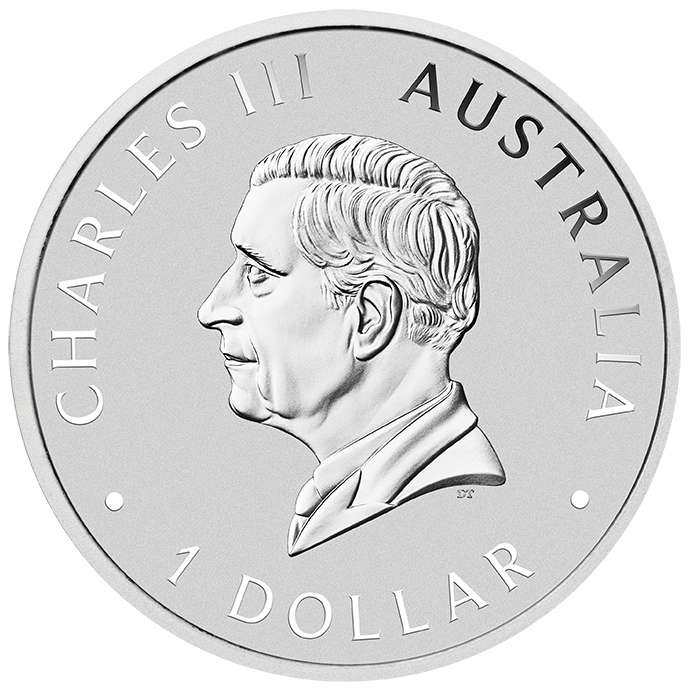 2026 $1 Australian Emu 1oz Silver Coloured Coin
