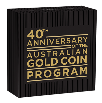 2026 $1 Australian Nugget 40th Anniversary Selectively Gold Plated 1oz Silver Proof Coin