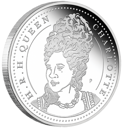Tuvalu 2026 50c Bridgerton Queen Charlotte 1/2oz Silver Proof Coin