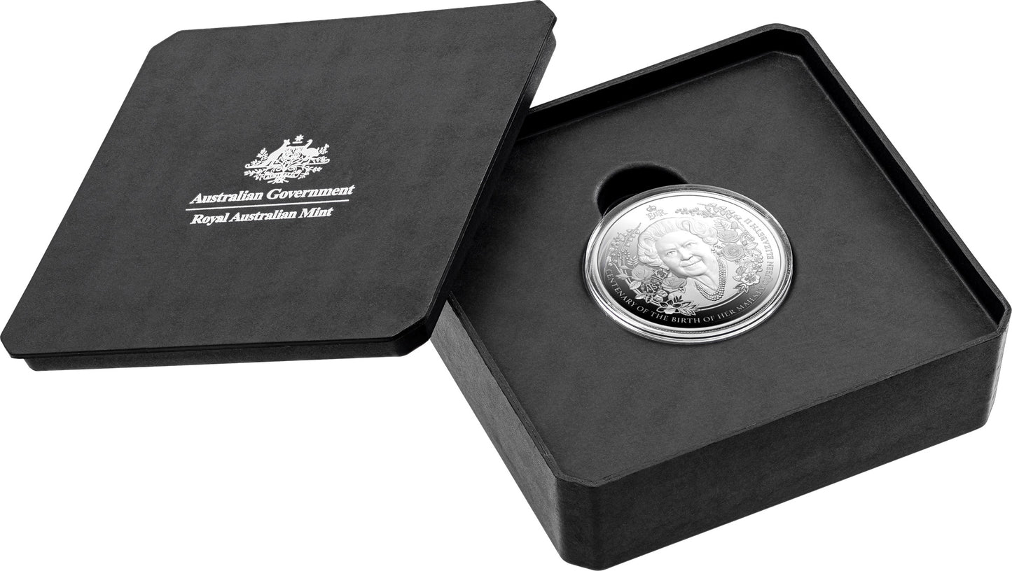 2026 $5 Her Majesty Queen Elizabeth II Centenary 1oz Silver Proof Coin