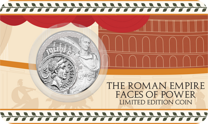 Solomon Islands 2025 50c The Roman Empire Faces of Power Uncirculated Coin