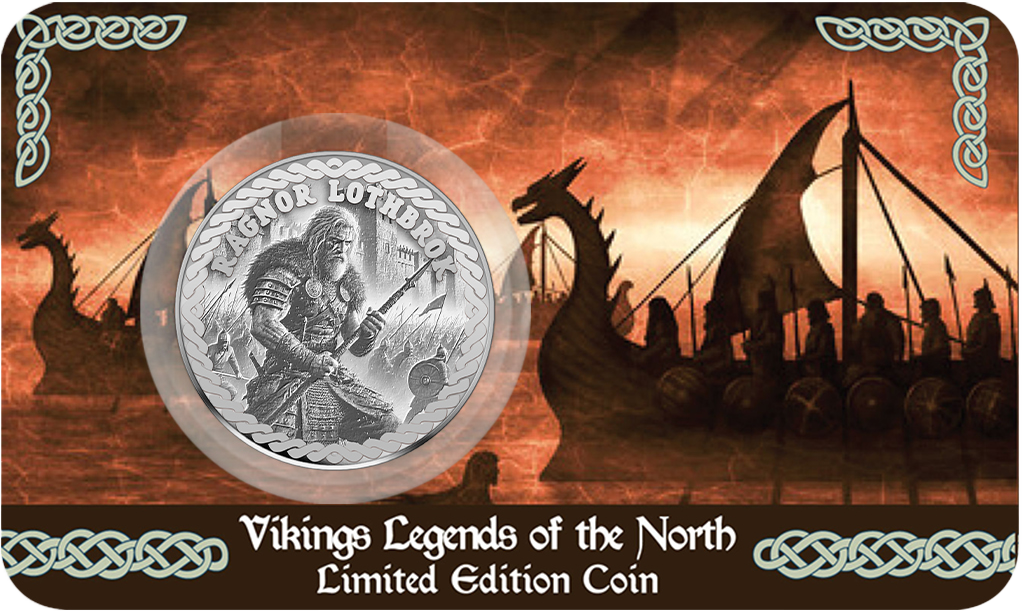 Solomon Islands 2025 50c Vikings Legends of The North Uncirculated Coin