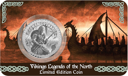 Solomon Islands 2025 50c Vikings Legends of The North Uncirculated Coin
