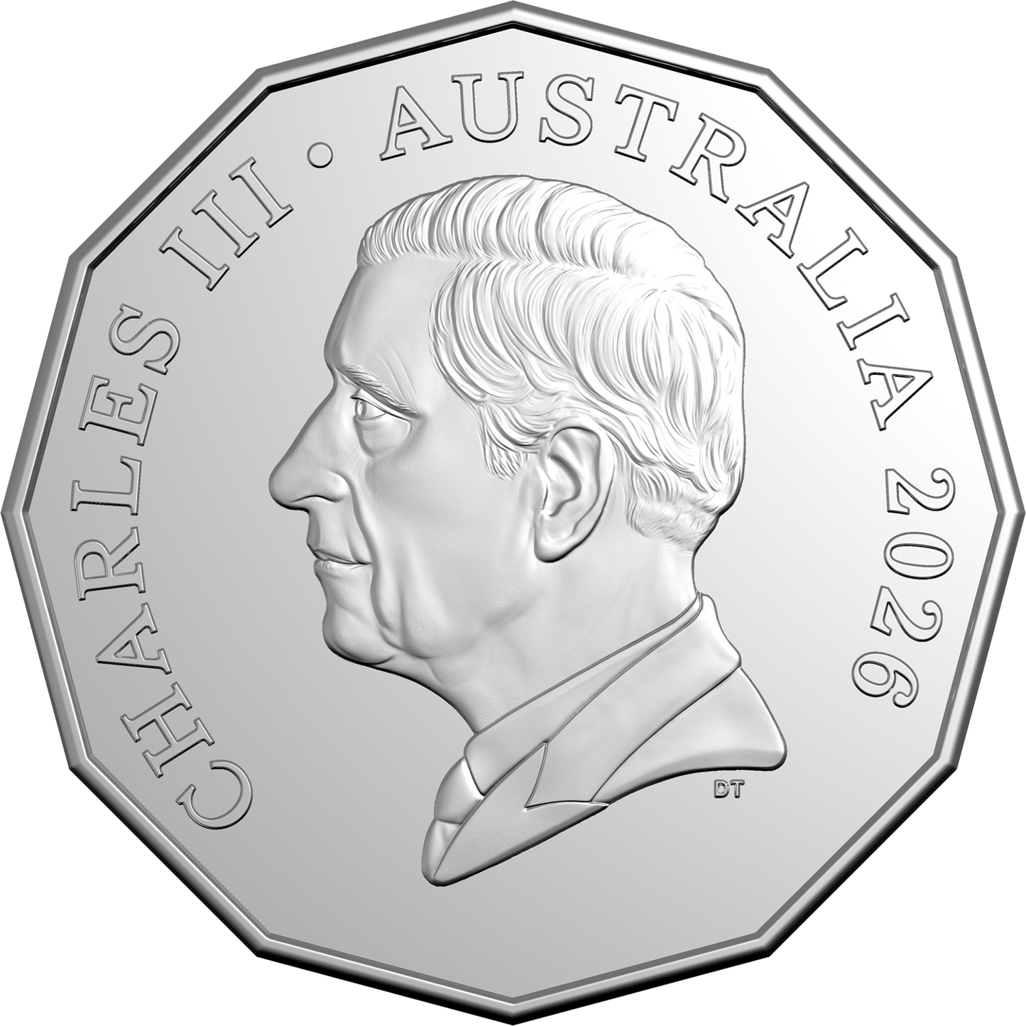 2026 50c Celebrate Coloured Uncirculated Coin