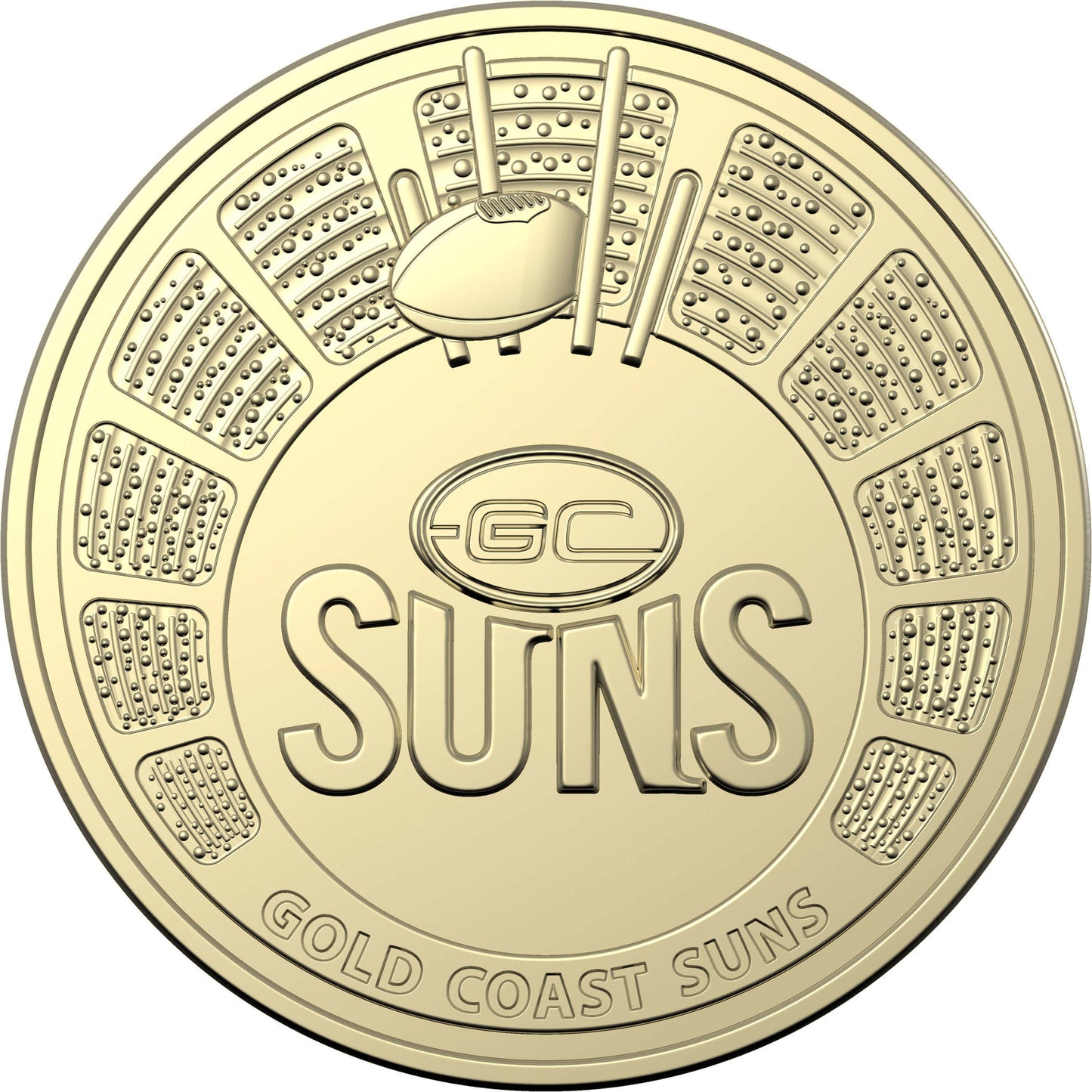 2024 $1 AFL Gold Coast Suns PNC