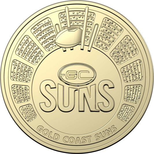 2024 $1 AFL Gold Coast Suns PNC