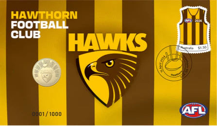 2024 $1 AFL Hawthorn Hawks PNC