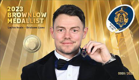 2023 $1 AFL Brownlow Medallist Lachie Neale Brisbane Lions PNC