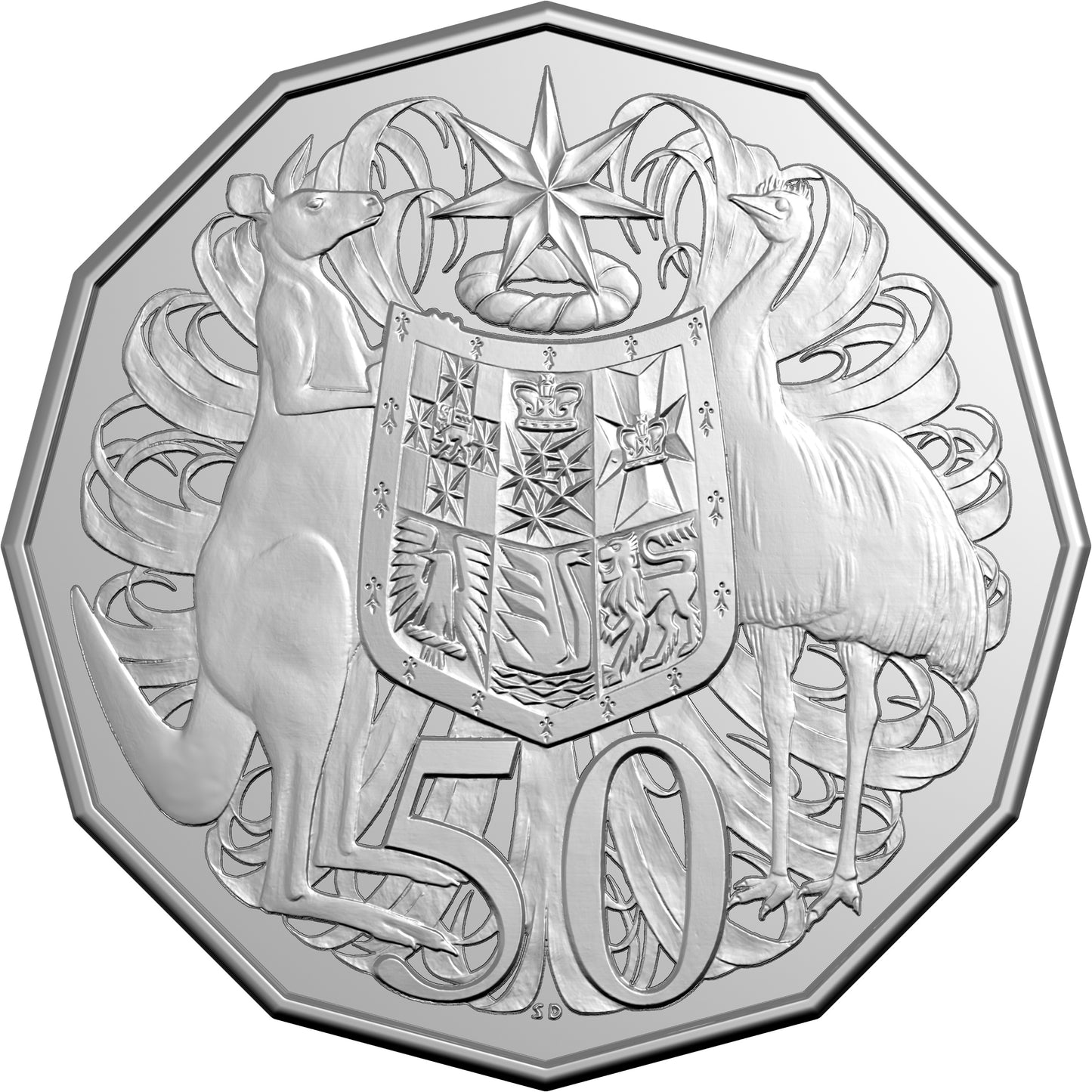 2024 50c His Majesty King Charles III PNC
