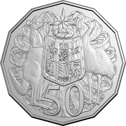 2024 50c His Majesty King Charles III PNC