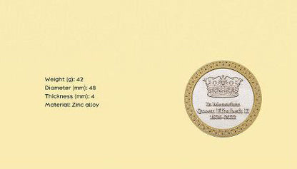 In Memoriam Queen Elizabeth Visits To Australia Medallion PNC