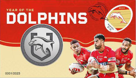 2023 NRL Year of The Dolphins Medallion PNC