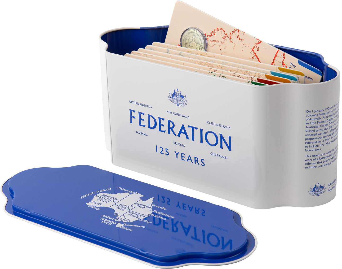 2026 125 Years of Federation Uncirculated 7 Coin Tin Set