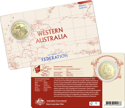 2026 125 Years of Federation Uncirculated 7 Coin Tin Set