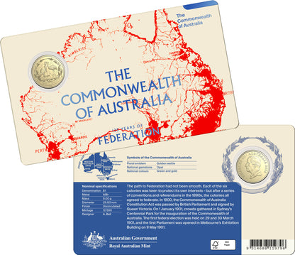 2026 125 Years of Federation Uncirculated 7 Coin Tin Set