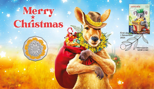 2024 50c Merry Christmas PNC