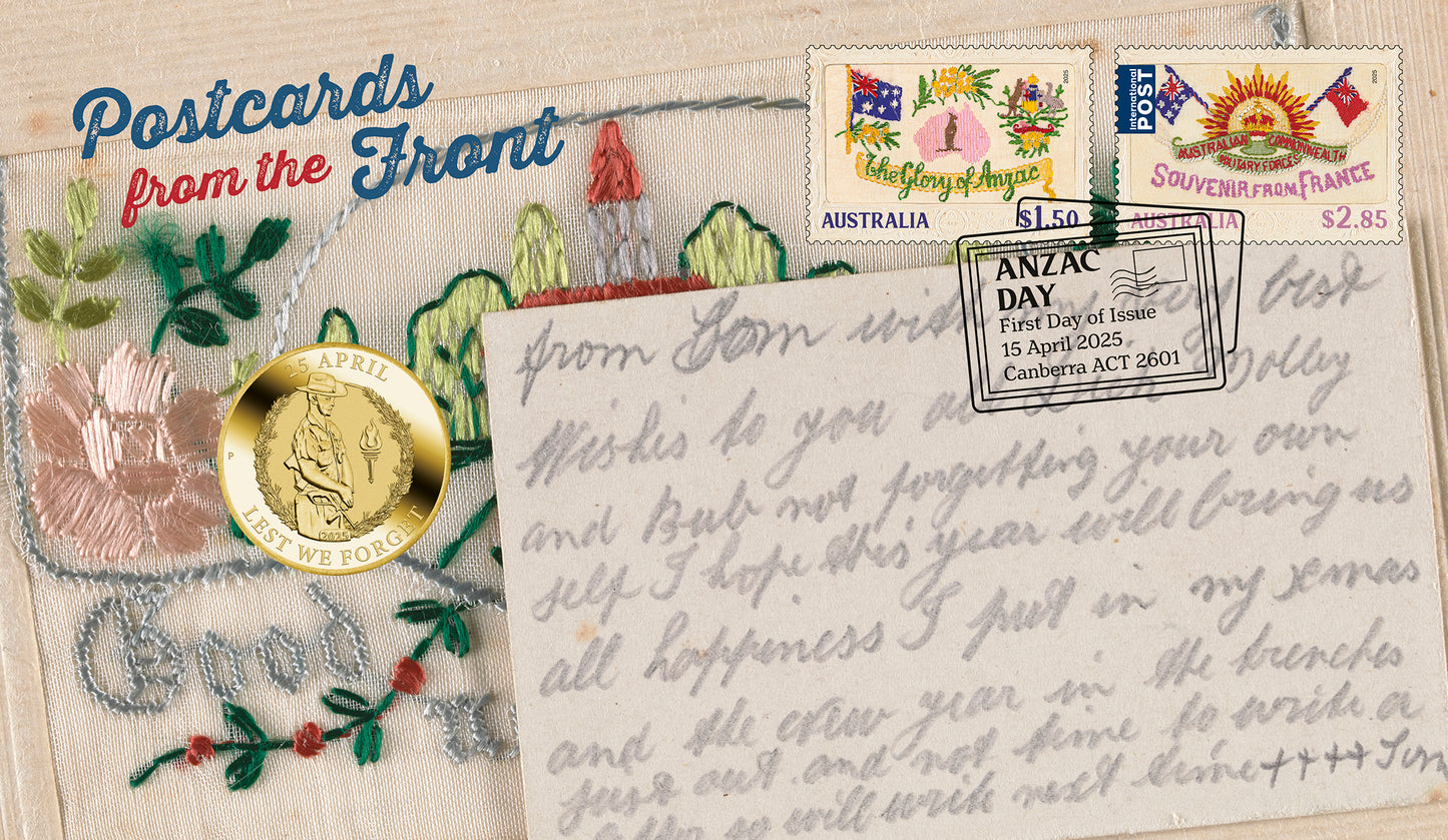 2025 $1 Postcards From The Front PNC