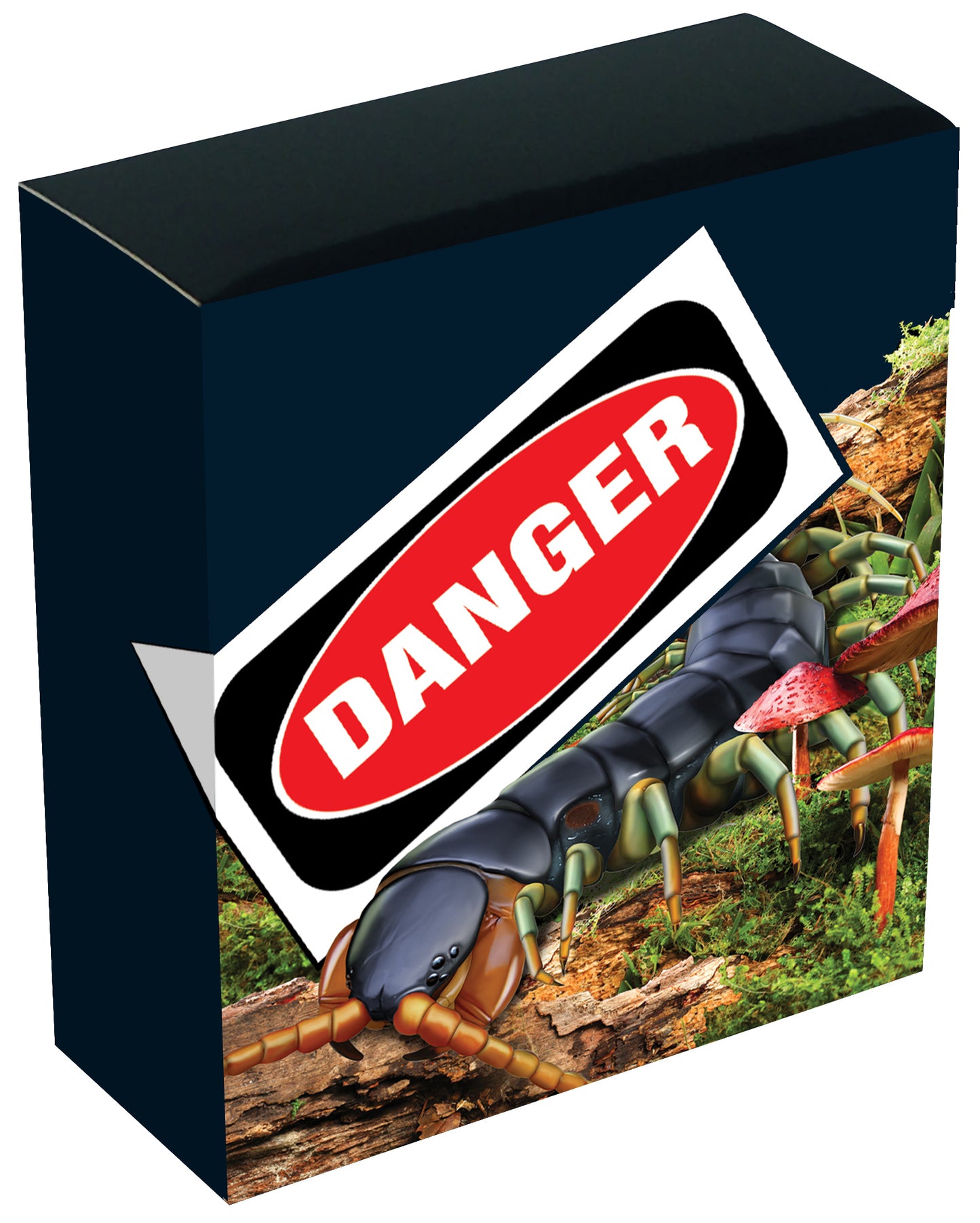 Tuvalu 2026 $1 Deadly and Dangerous Giant Centipede 1oz Silver Coloured Proof Coin