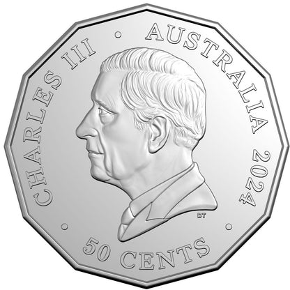 2024 50c Celebrating 30 Years of Postal and Numismatic Covers PNC