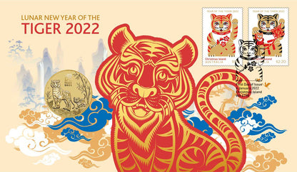 2022 $1 Lunar New Year of The Tiger PNC