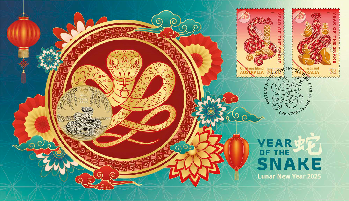 2025 $1 Year of The Snake PNC