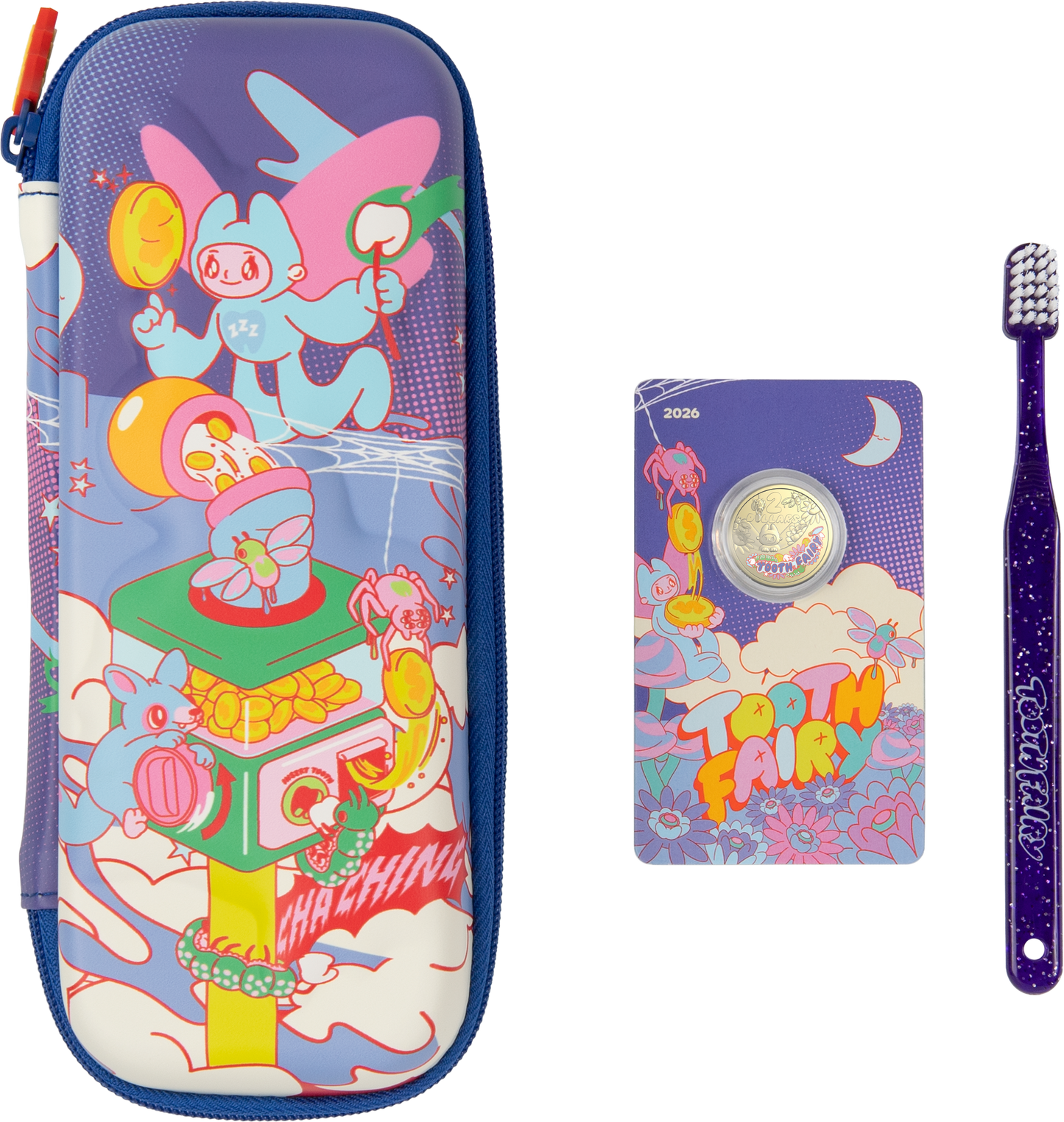 2026 $2 Tooth Fairy Coloured Uncirculated Coin Kit Set