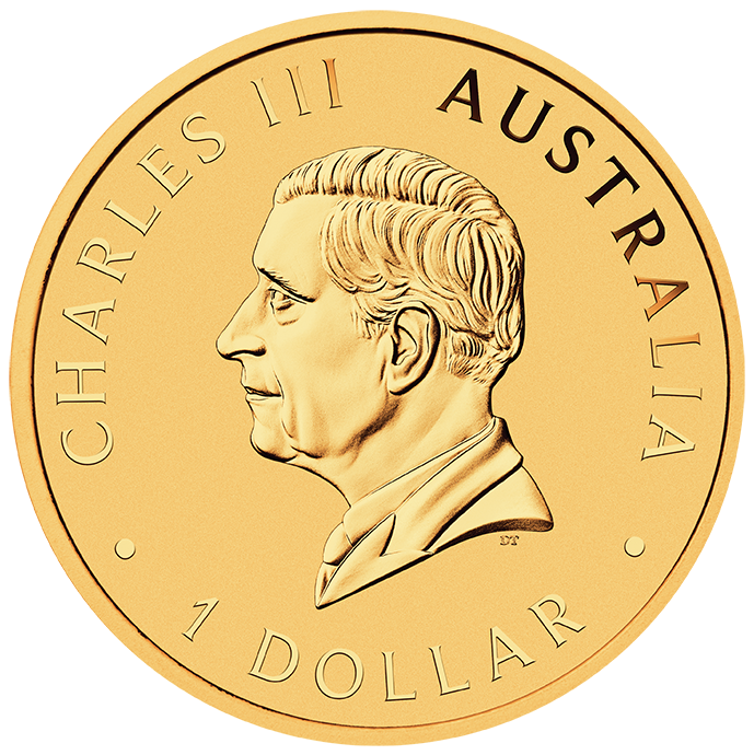 2026 $1 ANDA Perth Australian Kookaburra Gold Plated 1oz Silver Uncirculated Coin
