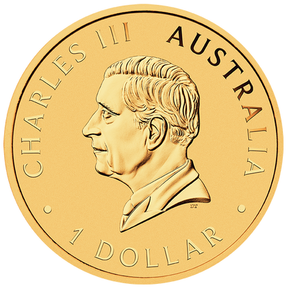 2026 $1 ANDA Perth Australian Kookaburra Gold Plated 1oz Silver Uncirculated Coin