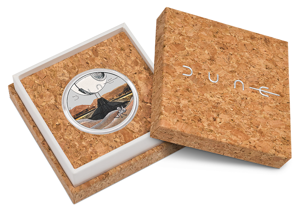 Tuvalu 2026 $1 Dune 1oz Silver Coloured Coin