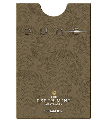 2026 Dune 1g Gold Minted Bar