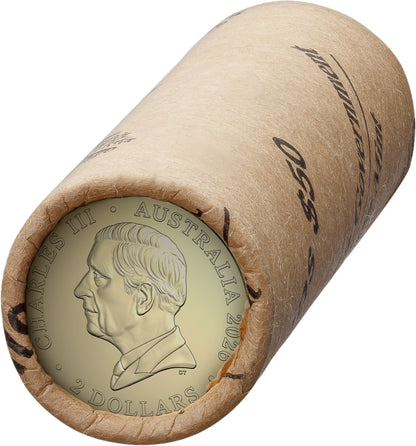 2026 $2 Dawn Service Coloured Coin Premium Roll