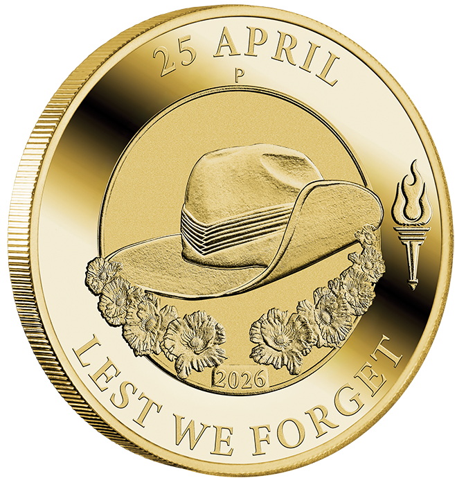 2026 $1 Lest We Forget ANZAC Day Uncirculated Coin
