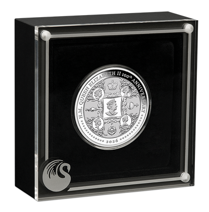 2026 $1 100th Anniversary of HM Queen Elizabeth 1oz Silver Proof Coin