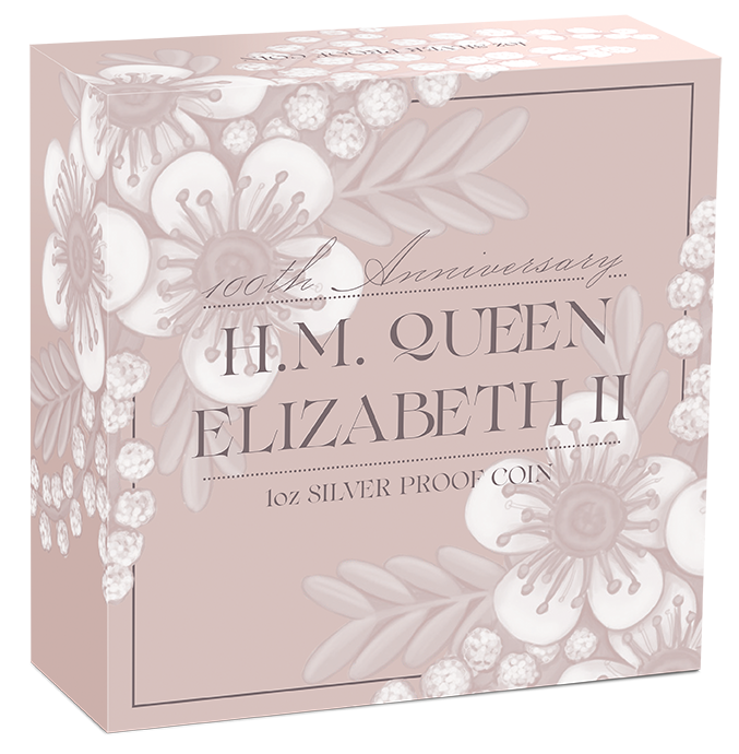 2026 $1 100th Anniversary of HM Queen Elizabeth 1oz Silver Proof Coin