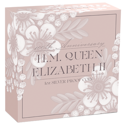 2026 $1 100th Anniversary of HM Queen Elizabeth 1oz Silver Proof Coin