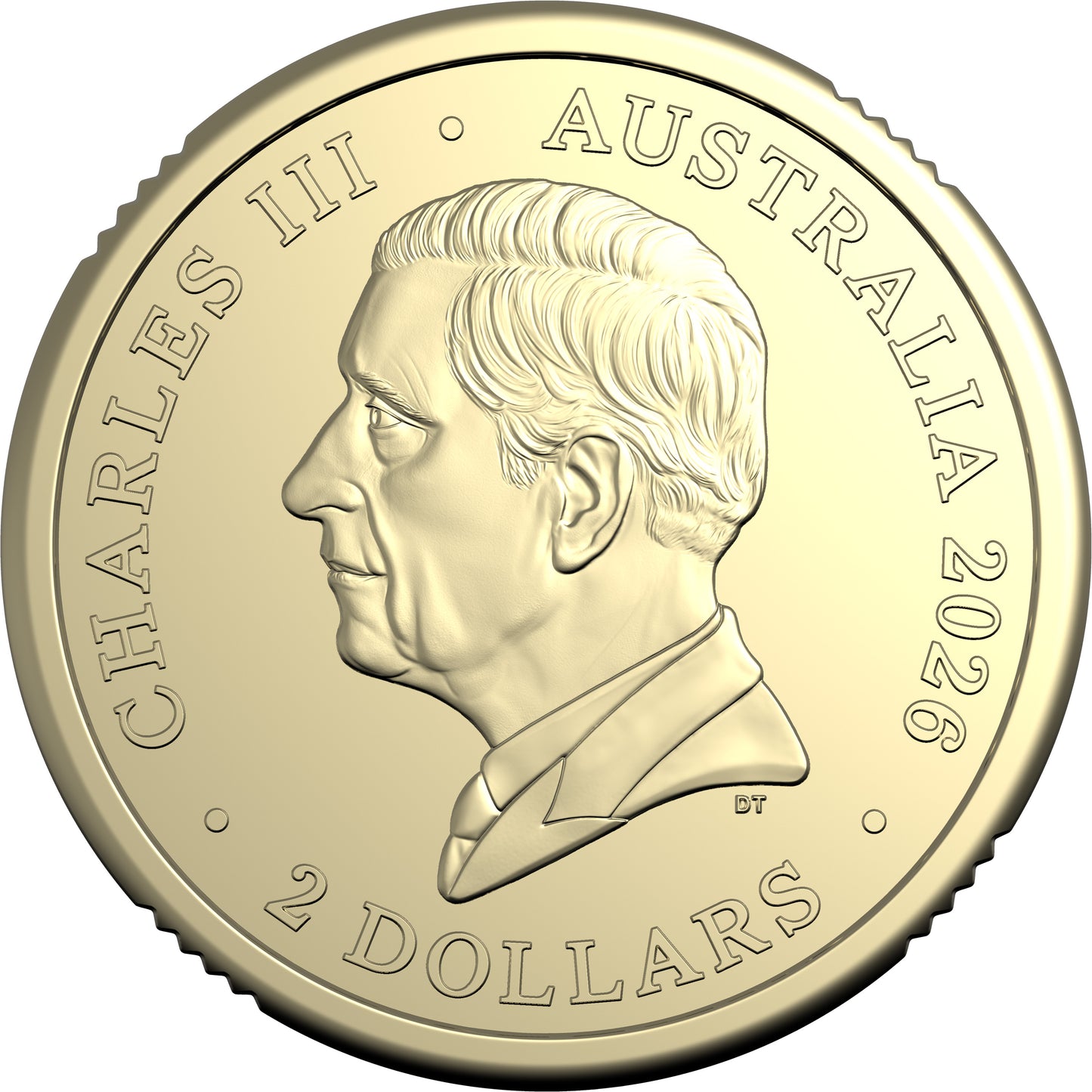 2026 $2 Dawn Service Coloured Al-Bronze Uncirculated Coin