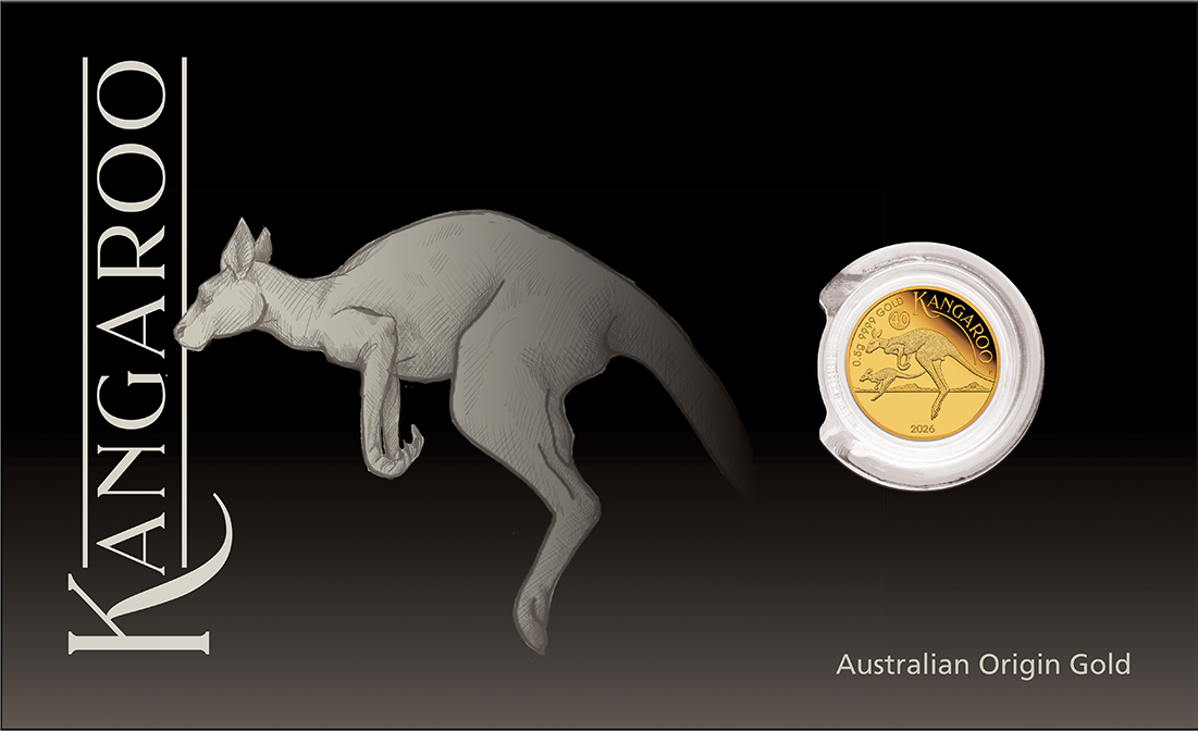 2026 $2 Australian Kangaroo 0.5g Gold Proof Coin