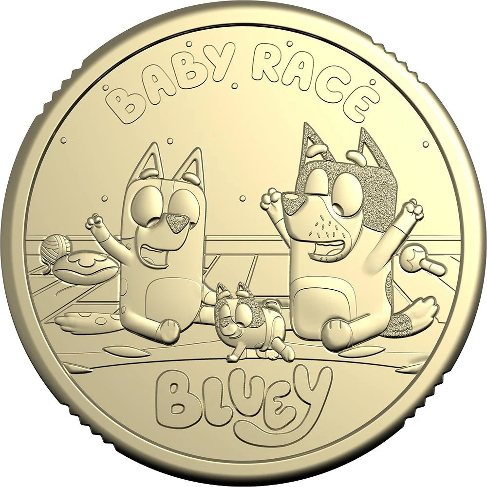 2026 $2 Bluey Dollarbucks Uncirculated 5 Coin Set with Tube