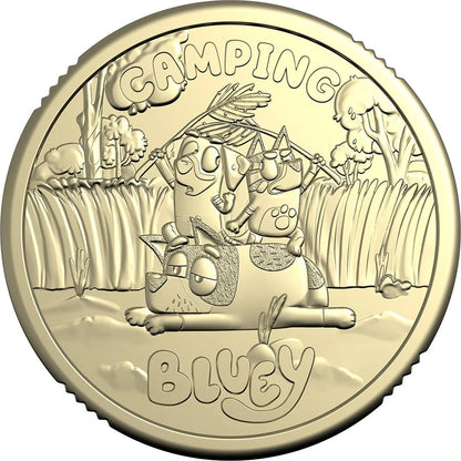 2026 $2 Bluey Dollarbucks Uncirculated 5 Coin Set with Tube