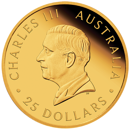 2026 $25 Australian Kookaburra 1/4oz Gold Proof Coin