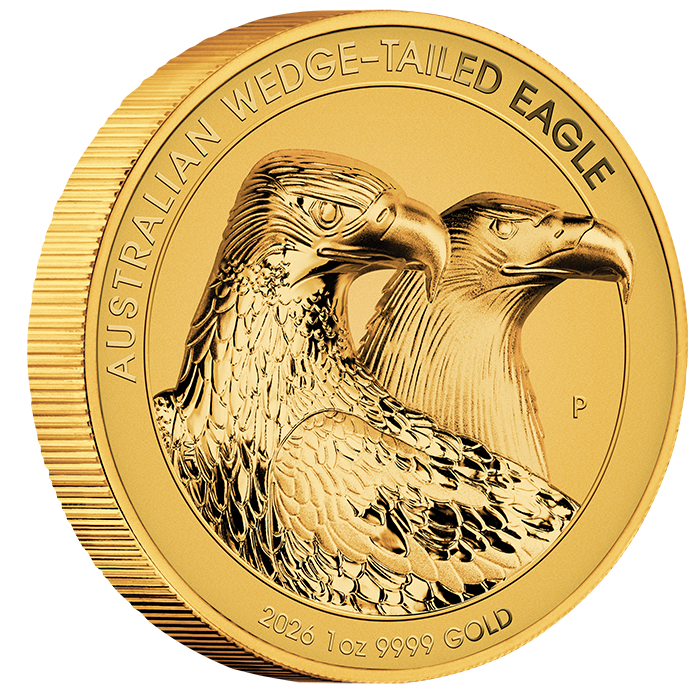 2026 $100 Australian Wedge-Tailed Eagle 1oz Gold High Relief Reverse Proof Coin