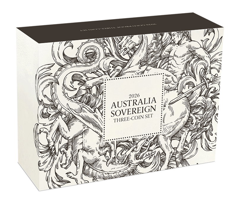 2026 Australia Sovereign Gold Proof 3 Coin Set