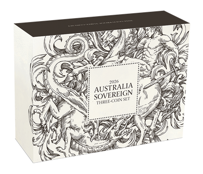 2026 Australia Sovereign Gold Proof 3 Coin Set