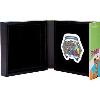 NZ 2024 $2 Scooby Doo All You Can Eat 1oz Silver Coloured Shaped Coin