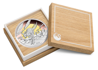 2026 $8 Wonders of Australia The Outback 5oz Silver Double Gilded Proof Coin