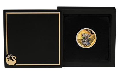 2026 $100 Australian Koala 1oz Gold Coloured Proof Coin